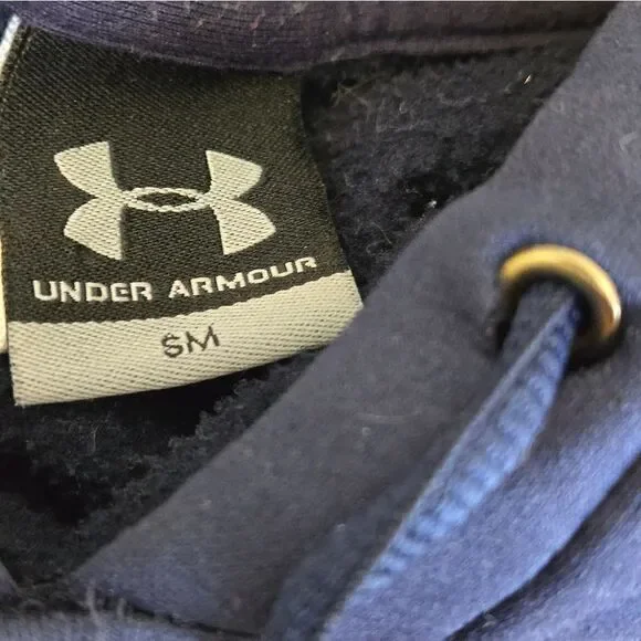 Under Armour Blue Nylon Syracuse Hoodie - Picture 5 of 5
